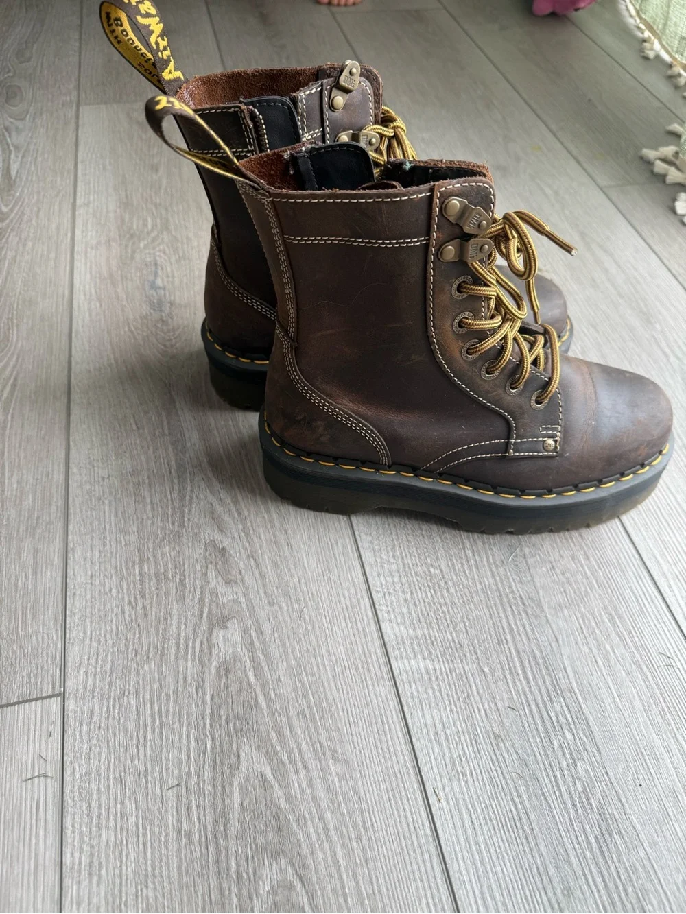 Dr. Martens Brown Jadon Archive Boots